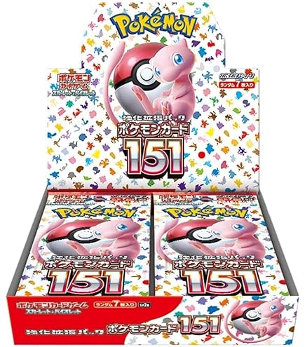 Amazon.co.jp: Pokemon TCG Scarlet & Violet 3.5 Pokemon 151 Booster